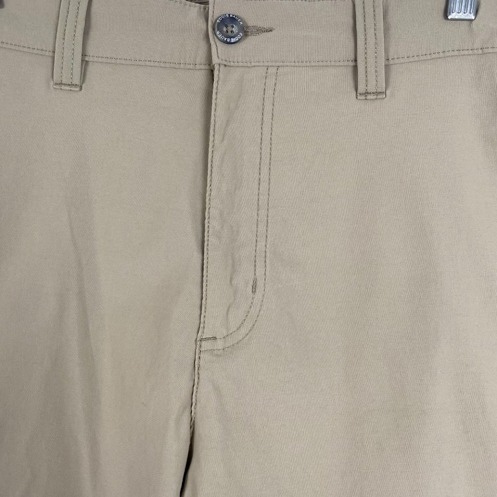 Eddie Bauer Travex Shorts Men's Size 38 Tan Outdoor Hiking Nylon Spandex - Picture 3 of 8